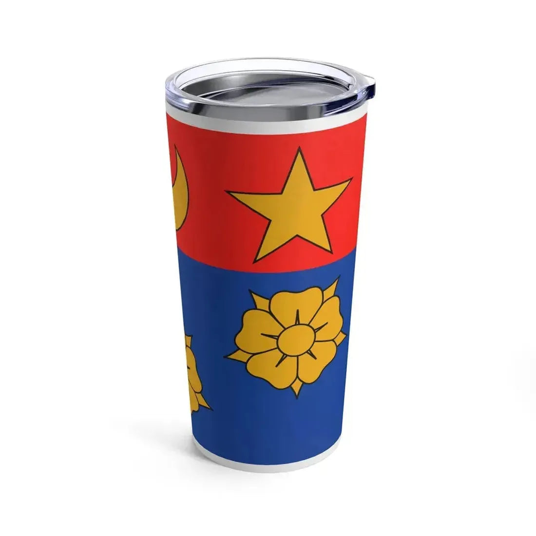 Flag of Longueuil Quebec Canada - Tumbler 20oz - Go Mug Yourself