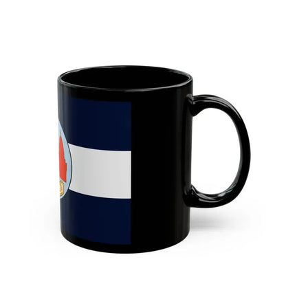 Flag of Lop Buri Province Thailand - Black Coffee Mug - Go Mug Yourself