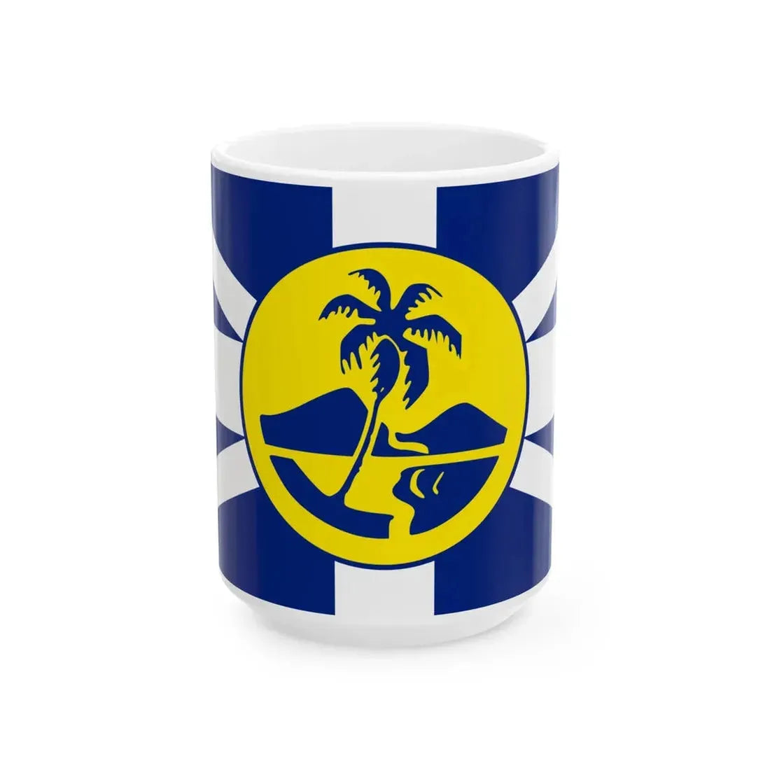 Flag of Lord Howe Island (Australia) White Coffee Mug 15oz - Go Mug Yourself