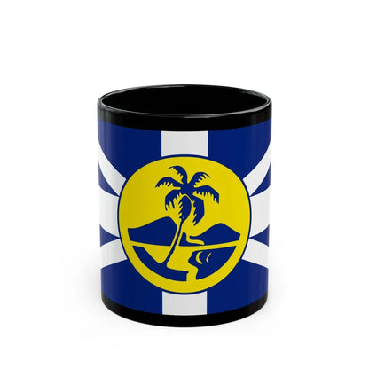 Flag of Lord Howe Island New South Wales Australia - Black Coffee Mug-11oz-Go Mug Yourself