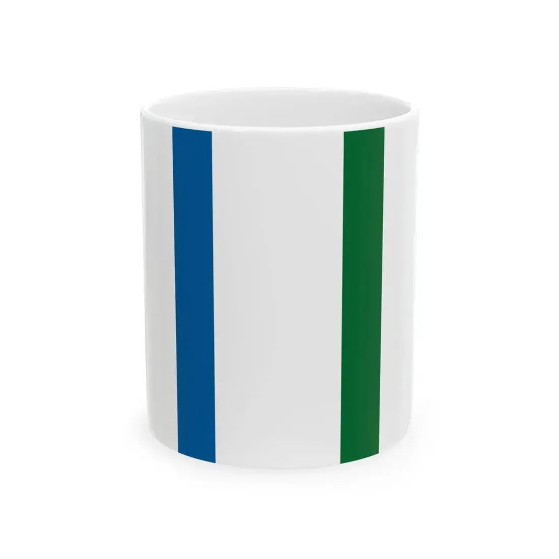 Flag of Lorev (Hungary) White Coffee Mug 11oz - Go Mug Yourself