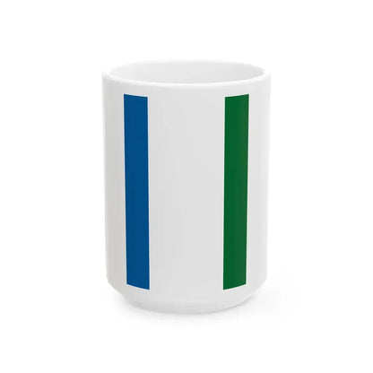Flag of Lorev (Hungary) White Coffee Mug 15oz - Go Mug Yourself