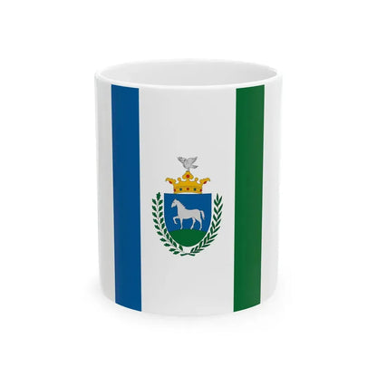 Flag of Lorev variant (Hungary) White Coffee Mug 11oz - Go Mug Yourself