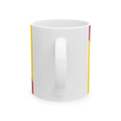 Flag of Lorraine (Belgium) White Coffee Mug - Go Mug Yourself