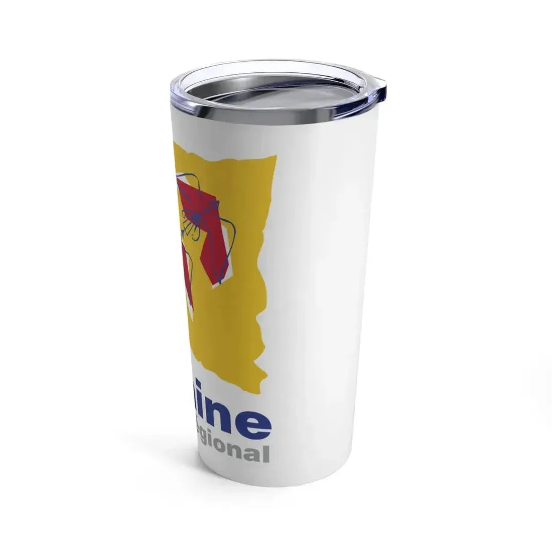 Flag of Lorraine France 2 - Tumbler 20oz - Go Mug Yourself