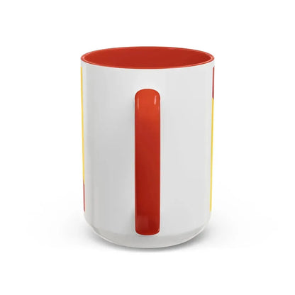 Flag of Lorraine France - Accent Coffee Mug - Go Mug Yourself