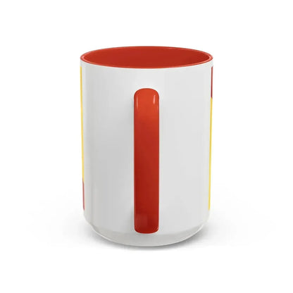 Flag of Lorraine France - Accent Coffee Mug - Go Mug Yourself