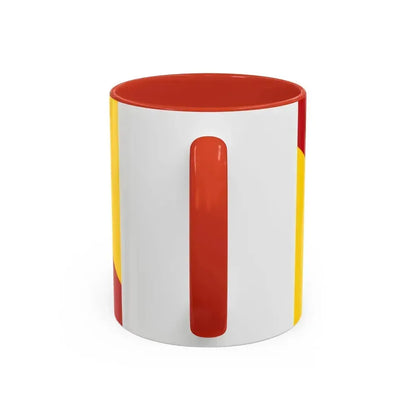Flag of Lorraine France - Accent Coffee Mug - Go Mug Yourself