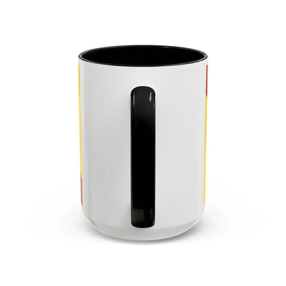 Flag of Lorraine France - Accent Coffee Mug - Go Mug Yourself
