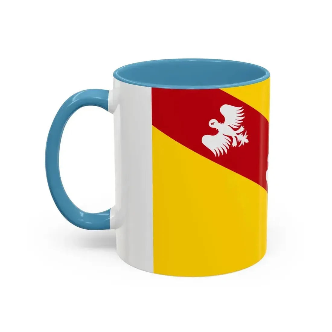 Flag of Lorraine France - Accent Coffee Mug - Go Mug Yourself