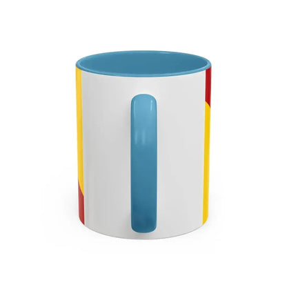 Flag of Lorraine France - Accent Coffee Mug - Go Mug Yourself