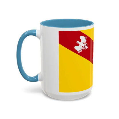 Flag of Lorraine France - Accent Coffee Mug - Go Mug Yourself