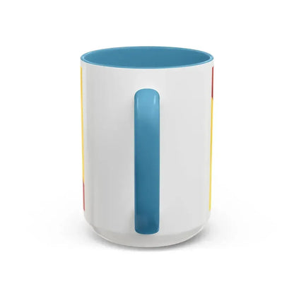 Flag of Lorraine France - Accent Coffee Mug - Go Mug Yourself