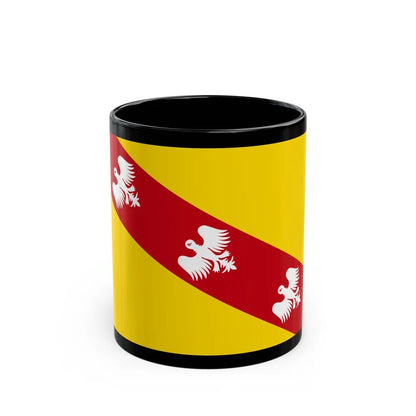 Flag of Lorraine France - Black Coffee Mug-11oz-Go Mug Yourself