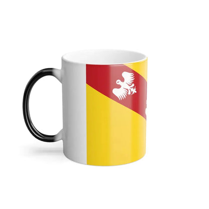 Flag of Lorraine France - Color Changing Coffee Mug - Go Mug Yourself