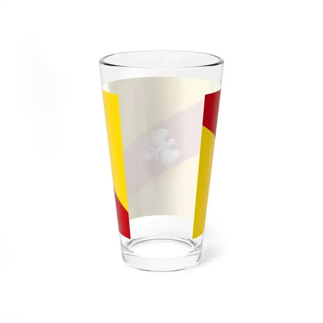 Flag of Lorraine France - Pint Glass 16oz - Go Mug Yourself