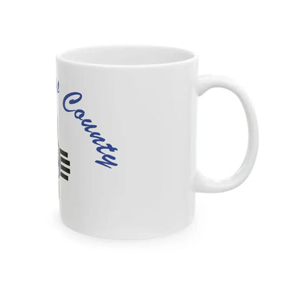 Flag of Los Alamos County New Mexico (Mexico) White Coffee Mug - Go Mug Yourself