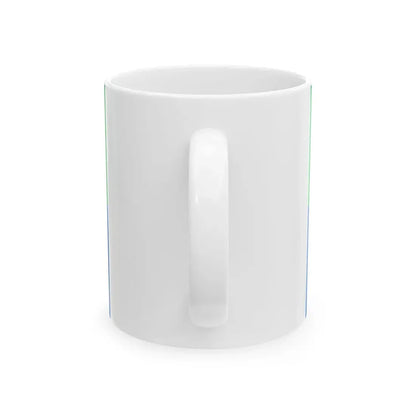 Flag of Los Lagos Region Chile (Chile) White Coffee Mug - Go Mug Yourself