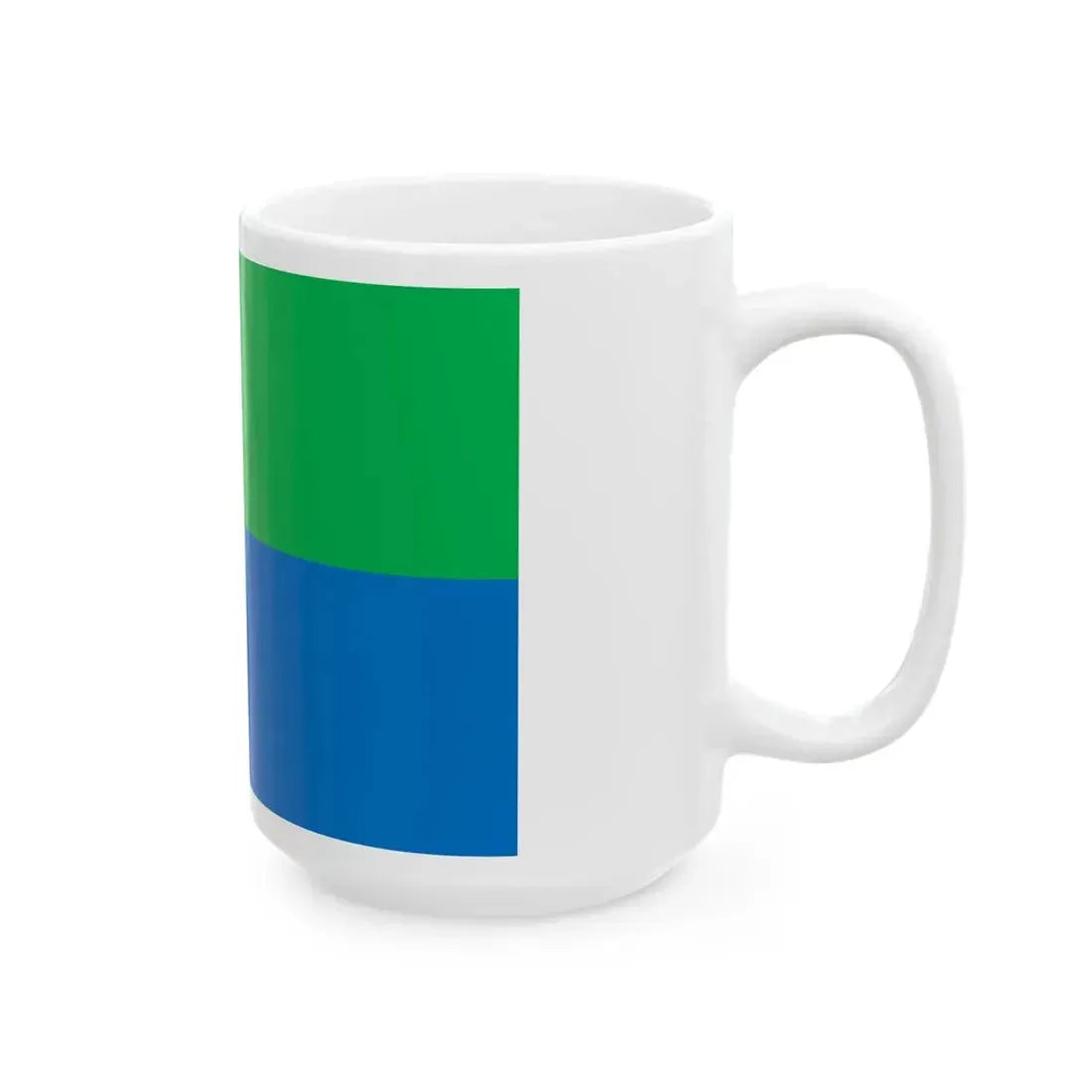 Flag of Los Lagos Region Chile (Chile) White Coffee Mug - Go Mug Yourself
