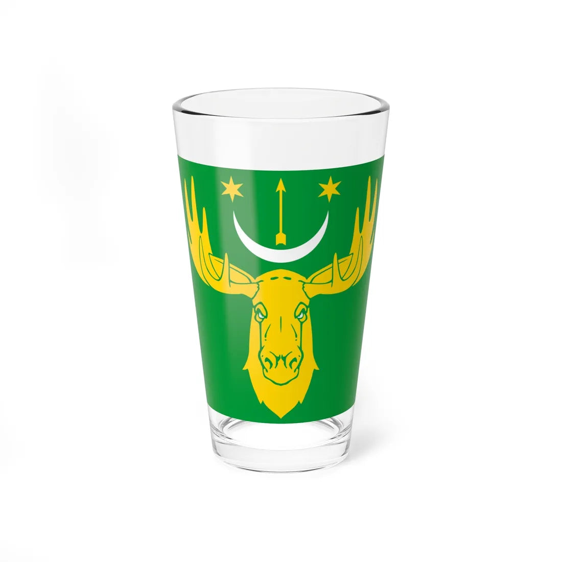 Flag of Losynets (Ukraine) Pint Glass 16oz 16oz - Go Mug Yourself