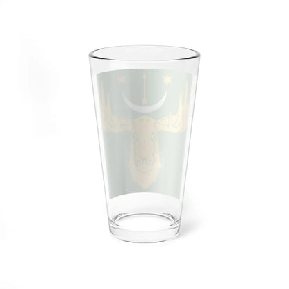 Flag of Losynets (Ukraine) Pint Glass 16oz - Go Mug Yourself