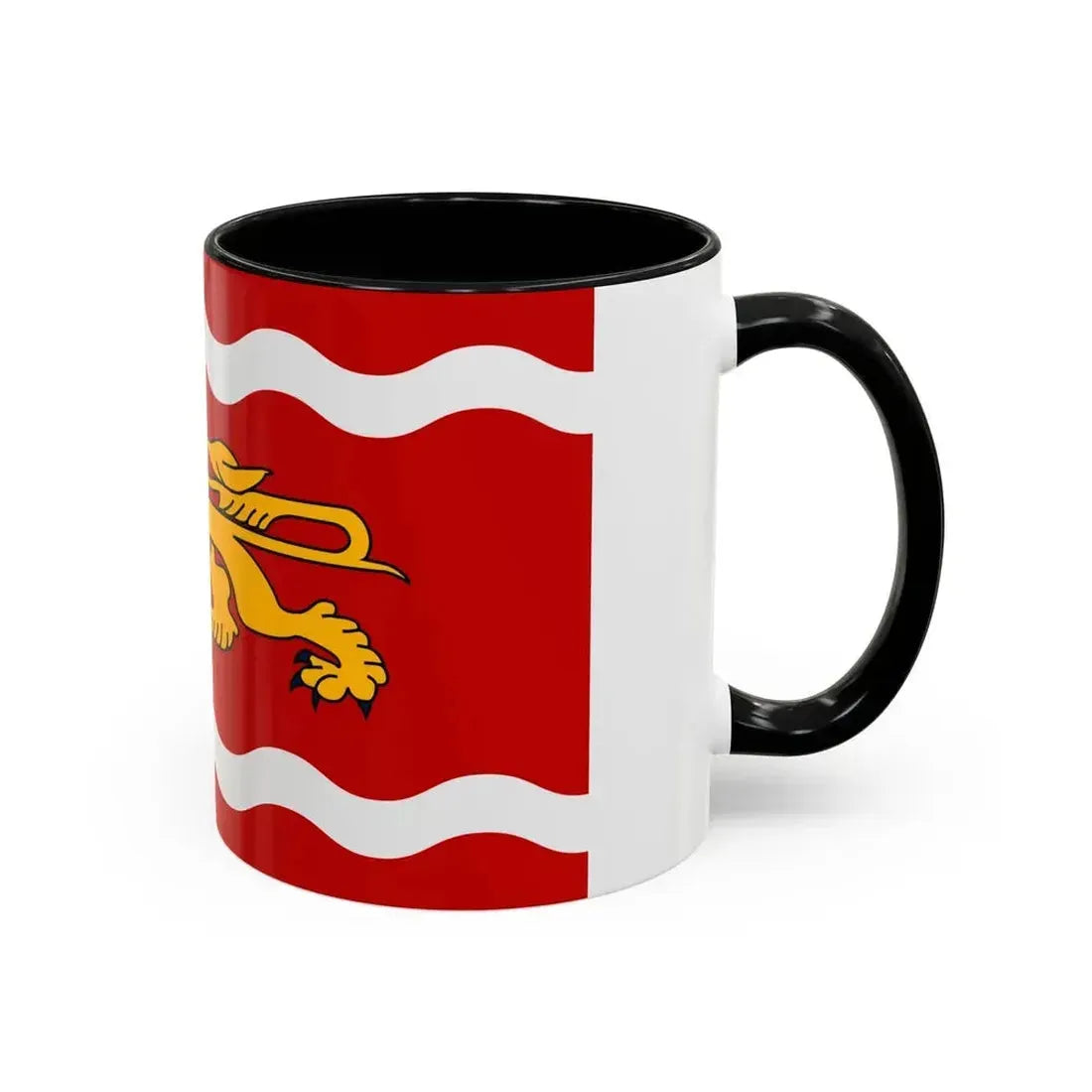 Flag of Lot et Garonne France - Accent Coffee Mug - Go Mug Yourself