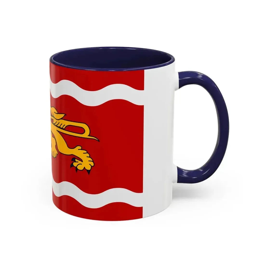 Flag of Lot et Garonne France - Accent Coffee Mug - Go Mug Yourself