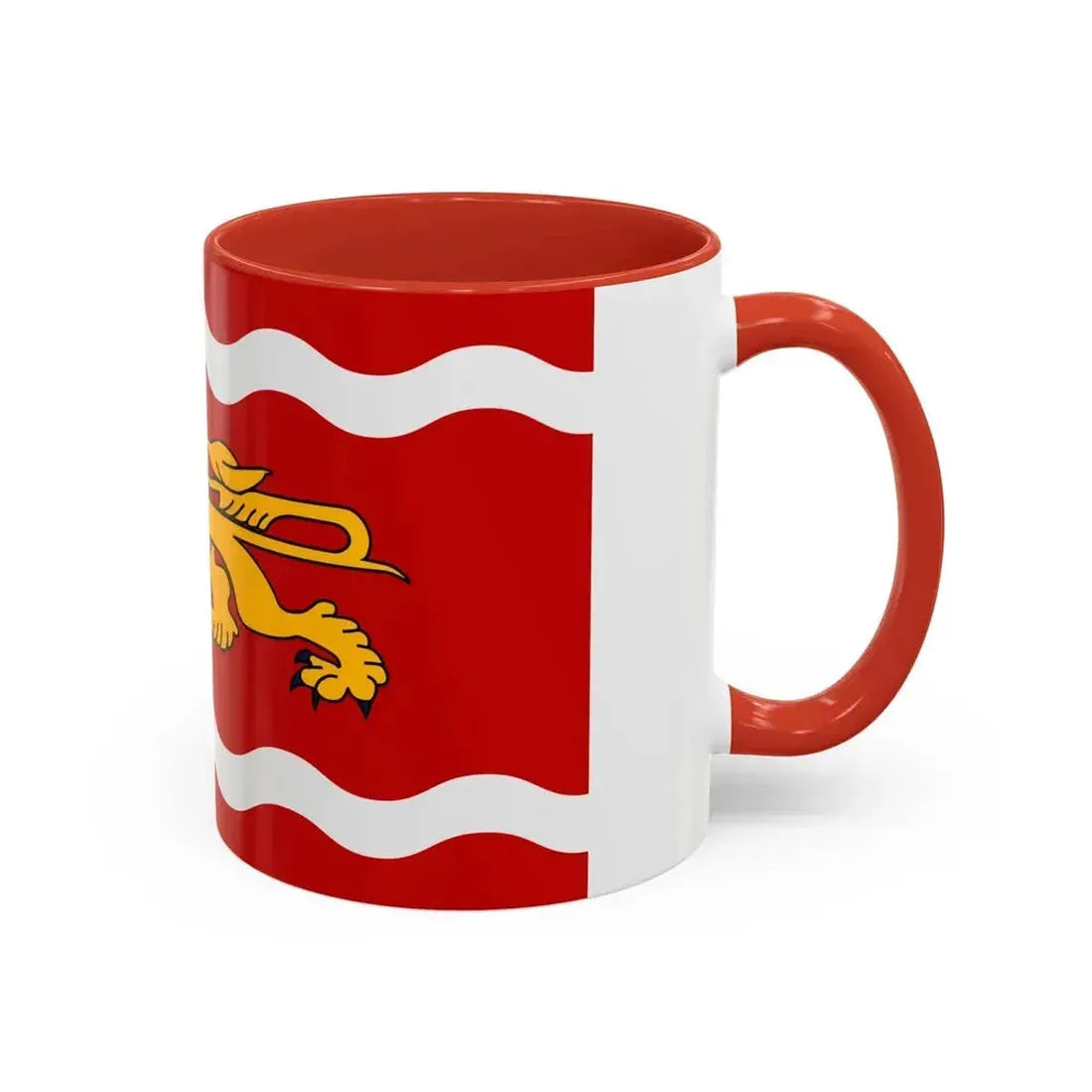Flag of Lot et Garonne France - Accent Coffee Mug - Go Mug Yourself
