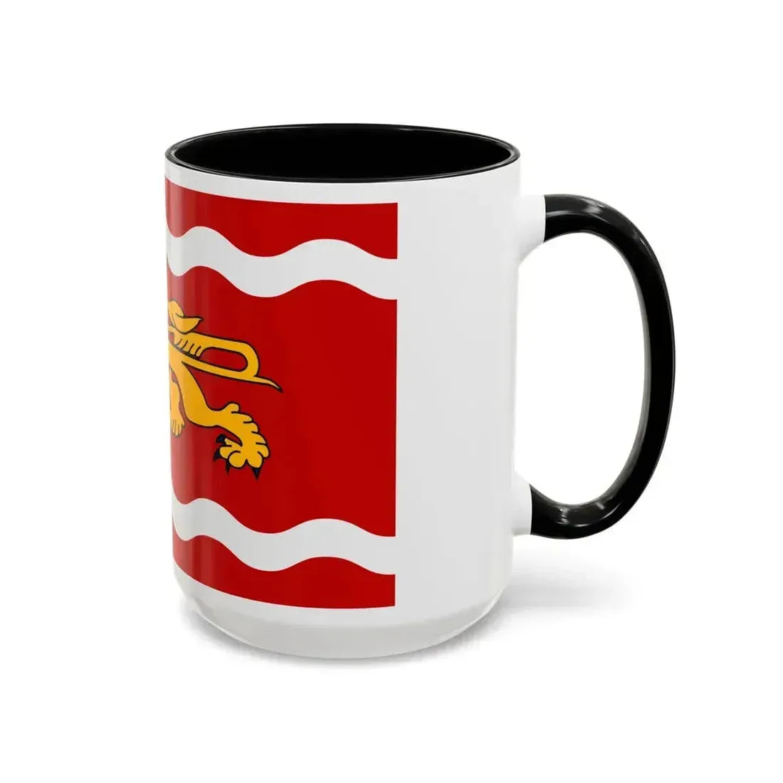 Flag of Lot et Garonne France - Accent Coffee Mug - Go Mug Yourself