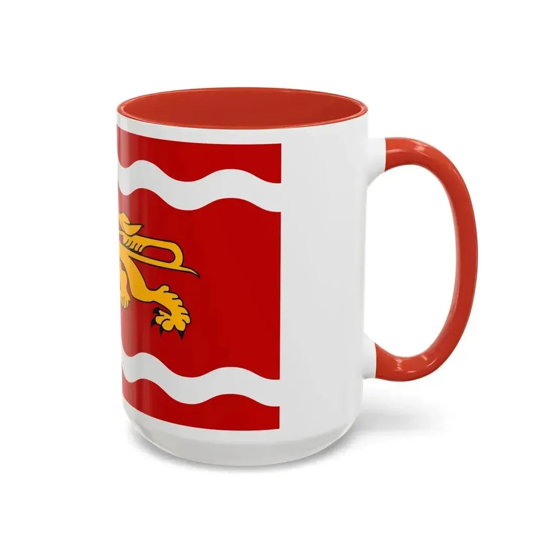 Flag of Lot et Garonne France - Accent Coffee Mug - Go Mug Yourself