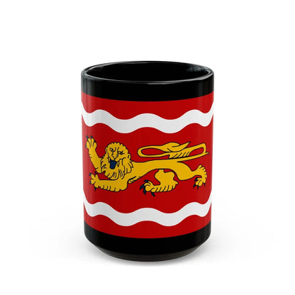 Flag of Lot et Garonne France - Black Coffee Mug-15oz-Go Mug Yourself