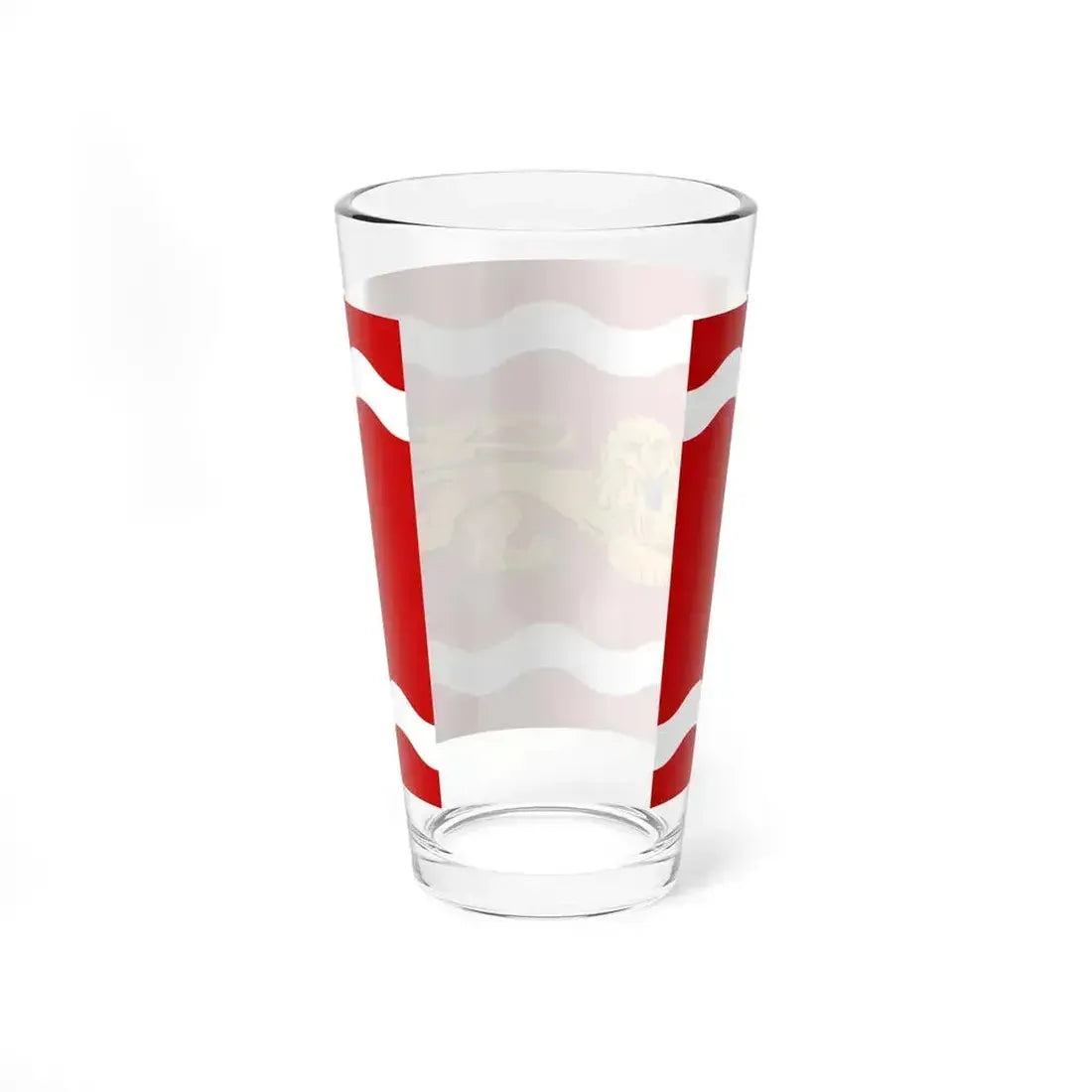 Flag of Lot et Garonne France - Pint Glass 16oz - Go Mug Yourself