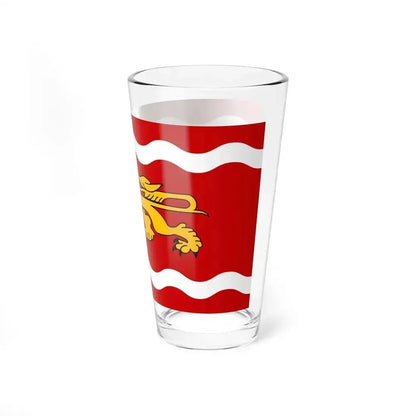Flag of Lot et Garonne France - Pint Glass 16oz - Go Mug Yourself