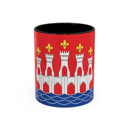 Flag of Lot France 2 - Accent Coffee Mug 11oz Black - Go Mug Yourself