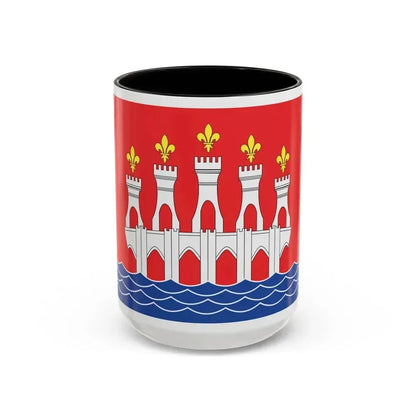 Flag of Lot France 2 - Accent Coffee Mug 15oz Black - Go Mug Yourself