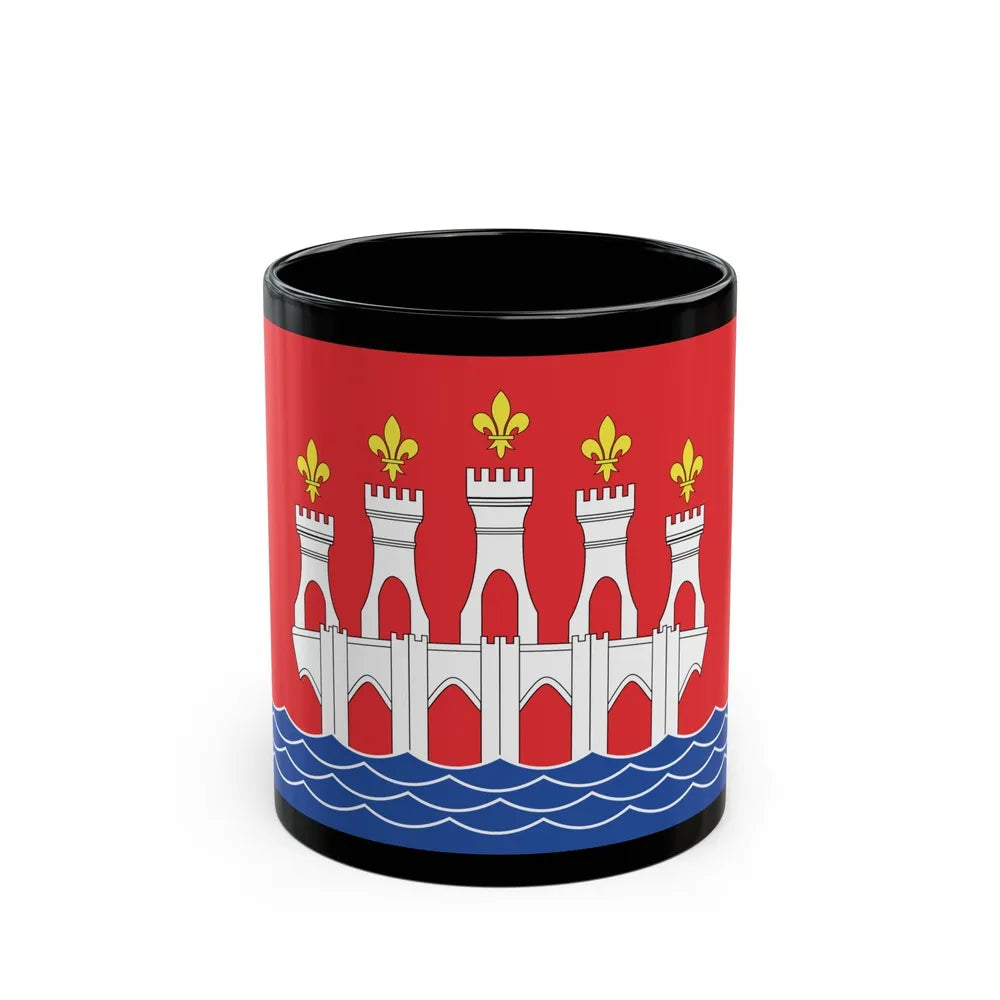 Flag of Lot France 2 - Black Coffee Mug-11oz-Go Mug Yourself