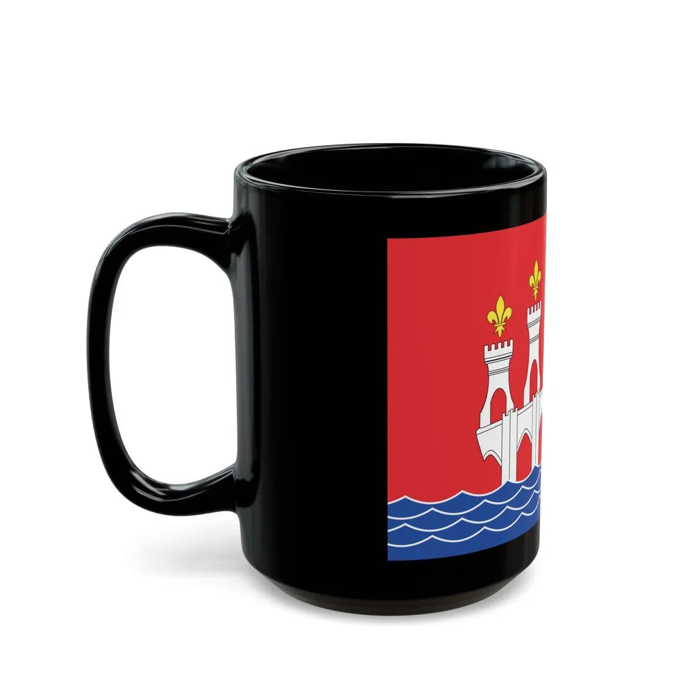 Flag of Lot France 2 - Black Coffee Mug-Go Mug Yourself