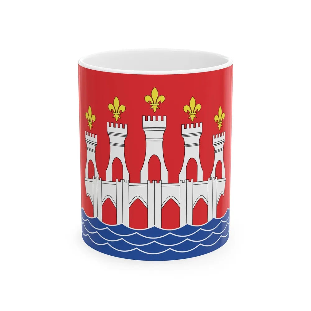 Flag of Lot France 2 - White Coffee Mug-11oz-Go Mug Yourself