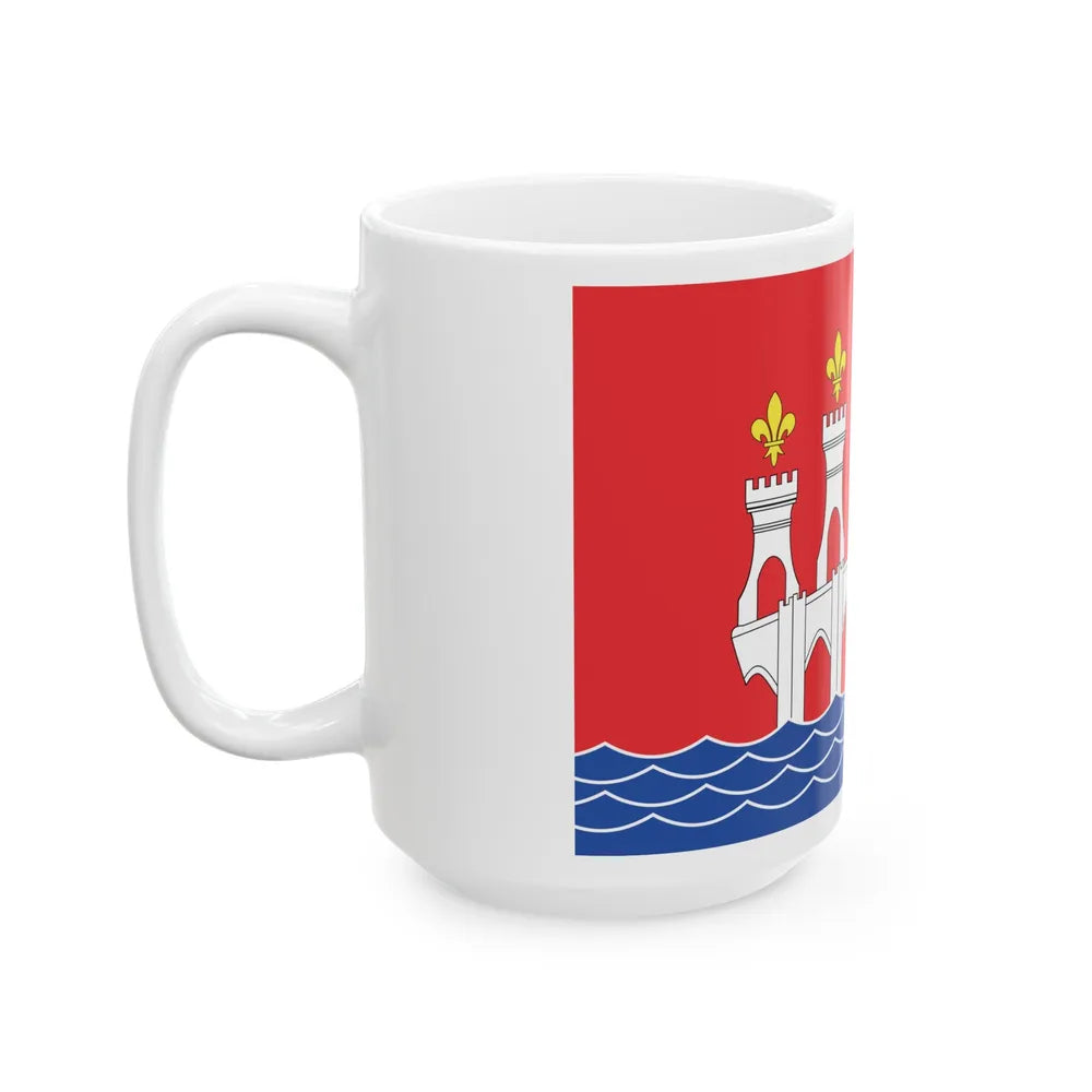 Flag of Lot France 2 - White Coffee Mug-Go Mug Yourself