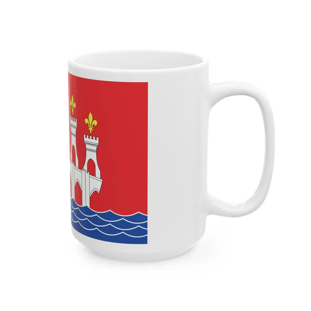 Flag of Lot France 2 - White Coffee Mug-Go Mug Yourself