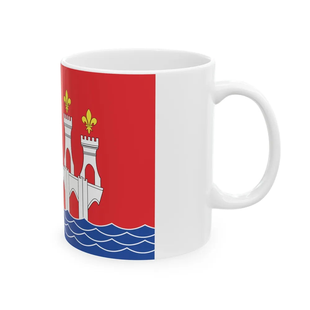 Flag of Lot France 2 - White Coffee Mug-Go Mug Yourself