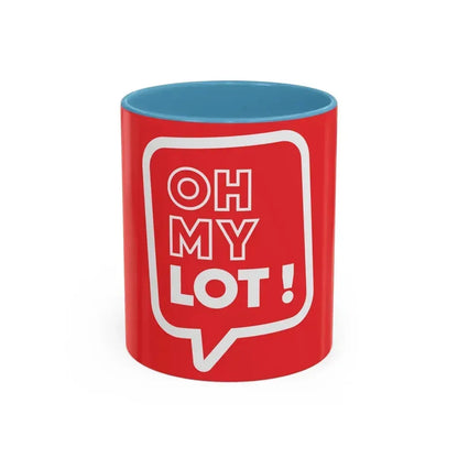 Flag of Lot France - Accent Coffee Mug 11oz Light Blue - Go Mug Yourself