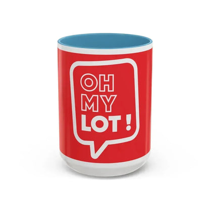 Flag of Lot France - Accent Coffee Mug 15oz Light Blue - Go Mug Yourself