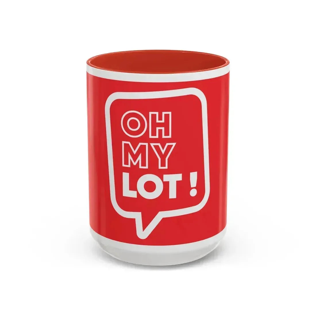 Flag of Lot France - Accent Coffee Mug 15oz Red - Go Mug Yourself