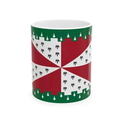 Flag of Loudoun County Virginia (United States) White Coffee Mug 11oz - Go Mug Yourself