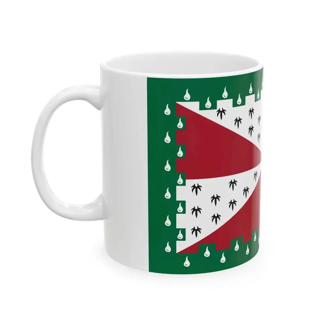 Flag of Loudoun County Virginia (United States) White Coffee Mug - Go Mug Yourself