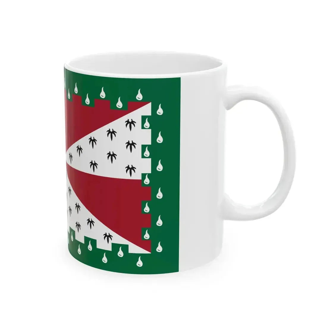 Flag of Loudoun County Virginia (United States) White Coffee Mug - Go Mug Yourself