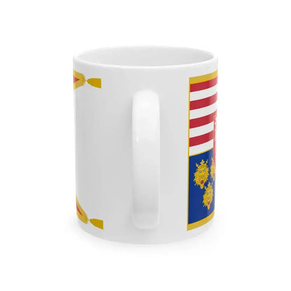 Flag of Louis II of Hungary (Hungary) White Coffee Mug - Go Mug Yourself