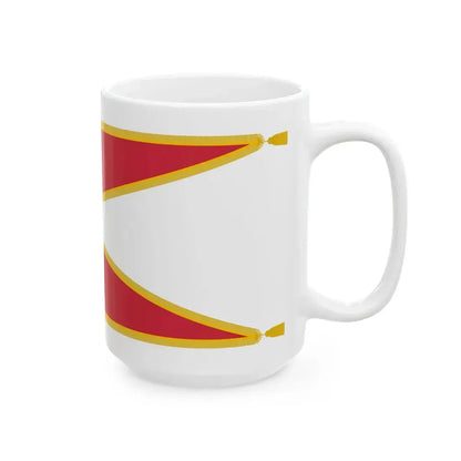 Flag of Louis II of Hungary (Hungary) White Coffee Mug - Go Mug Yourself