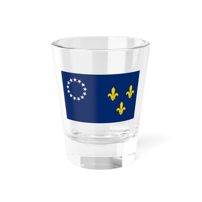 Flag of Louisville Kentucky 1934-2003 (United States) Shot Glass 1.5oz 1.5oz - Go Mug Yourself